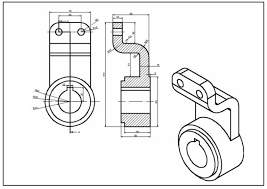 Teknik Resim Ornekleri Izometrik Cizimler Ve Gorunusleri Makine Egitimi Cizimler Teknik Resim