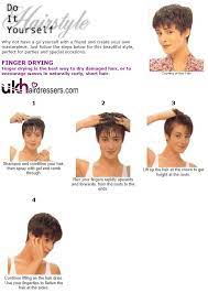 Diy Hairstyle Finger Drying Dry Damaged Hair Diy Hairstyles Short Hair Styles