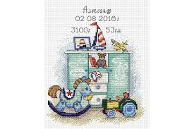 Cross stitch pattern woman child mother kid love gold blue pink daughter son counted cross stitch pattern designed by me, so you have a unique opportunity to get an exclusive product. Boy Birth Sampler Cross Stitch Kit Etsy Cross Stitch Cross Stitch Kit Birth Sampler Cross Stitch