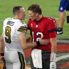 Do you like this video? Nfl Tom Brady Und Drew Brees Mit Buccaneers Und Saint Im Playoff Duell