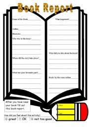 · 2nd grade book report template, provided that the template is clearly said that the individual who receives they've attained the maximum score regarding the program, it'll be perfect choice for you. Book Report Worksheets