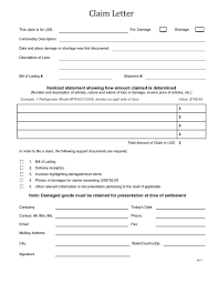Leakage on the ceiling or roof, uneven finishing, malfunction electrical socket, cracks on wall or tiles, and rusty metal. 49 Free Claim Letter Examples How To Write A Claim Letter