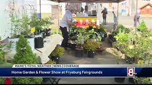 You can enter the maine flower show through brick south building at 8 thompson's point road in portland, me. More Than One Hundred Exhibits Show Off Spring Flowers In Fryeburg