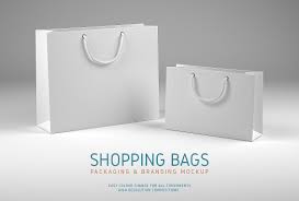 Shopping Bags Free Mockup On Behance Bag Mockup Mockup Presentation Folder