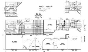 Gallery For 5 Bedroom Triple Wide Mobile Home Floor Plans