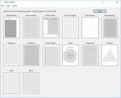 You can download this graph paper or grid paper to print it to use whenever you want. Download Graph Paper Maker 3 0 3