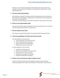 Business Analyst Interview Questions And Answers Business Analyst Interview Questions And Answers Interview Questions
