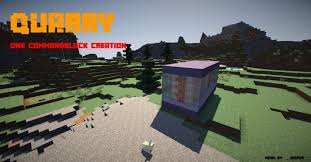 If mods folder does not exist, create one; Quarry Only One Command Vanilla Minecraft Minecraft Map
