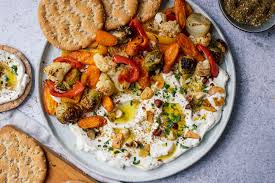 Herbstliches Ofengemuse Mit Veganem Labneh Rezept Hauptgericht Rezepte Einfache Gerichte