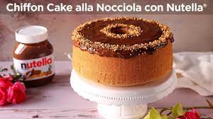 Di conseguenza la torta si è rotta in vari punti. Chiffon Cake Alla Nocciola Con Nutella Ricetta Facile Fatto In Casa Da Benedetta Youtube