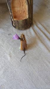 Pic by miles herbert/caters news Needle Felt Brown Field Mouse Crocus Flower Ooak Artist Dolls House 1 12 1774663845
