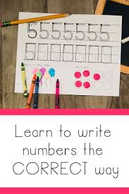 Handwriting Without Tears Style Numbers Practice Number Writing Practice In 2020 Handwriting Without Tears Writing Numbers Learning To Write