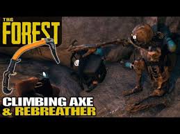 Climbing Axe Rebreather Location The Forest Gameplay E08 Kage848 Let S Play Hub Game Walkthroughs Let S Plays Catalogue Using the developer console, you can spawn rebreather into your game. let s play hub