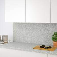 I put in nice features as usual throughout the house, but on this one i put my in first laminate countertops. Saljan Countertop Light Gray Mineral Effect Laminate 74x1 1 2 Ikea Laminate Countertops Grey Countertops Countertops