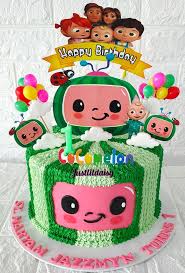 All cakes are handcrafted by our chefs hence the final product may have variations in colour and design from the website images. Just Lildaisy Ampang Cocomelon Theme Cake