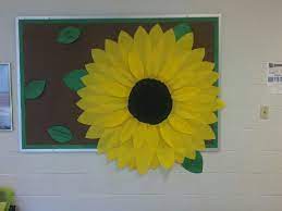 Pin By Penny Lay On My Paper Obsession Bulletin Boards Sunflower Bulletin Board Art Bulletin Boards Library Bulletin Boards