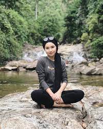 Image May Contain 1 Person Sitting Outdoor Water And Nature Beautiful Hijab Girl Hijab Muslim Women