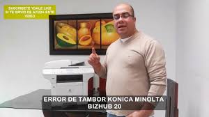 Do you have a question about the konica minolta bizhub 20 or do you need help? Error De Tambor Konica Minolta Bizhub 20