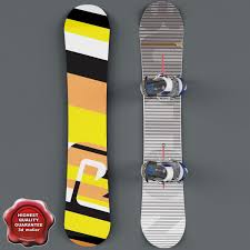 Snowboard V1 3d Model Ad Snowboard Model Snowboard 3d Model Brochure Design Template