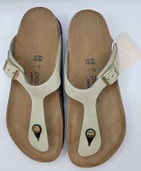 Birkenstock  papillio gizeh pap flex platform eucalyptus color regular  wide Sandals