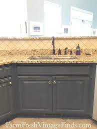 Apply the milk paint the general finishes milk paint is by far the easiest paint product i have ever used. Painting Kitchen Cabinets With General Finishes Milk Paint Farm Fresh Vintage Finds