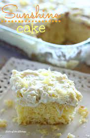 Easiest pineapple cakeeveryday diabetic recipes. Pineapple Sunshine Cake Belle Of The Kitchen