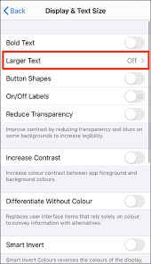 Makes the text in your device's user interface bold. Making Text Larger In Ios 13 For Iphone Ipad And Ipod Touch My Computer My Way