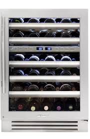 Name brands · huge selection · excellent service · free shipping 24 Dual Zone Wine Cabinet Stainless Glass True Residential