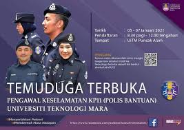 Pengawal keselamatan gred kp11 23. Onlineviral Iklan Kekosongan Jawatan Temuduga Terbuka Facebook