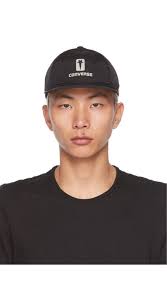 RICK OWENS DRKSHDW Converseエディション キャップ 黒 Rick Owens Drkshdw Black Converse  Edition Drkshdw Cap Rick