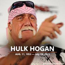 JUST IN: Wrestling legend Hulk Hogan has died at age 71, according to  multiple reports.
