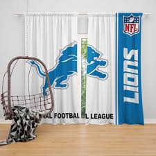 Nfl Detroit Lions Bedroom Curtain Ebeddingsets Detroit Lions Bedroom Nfl Detroit Lions Curtain Decor