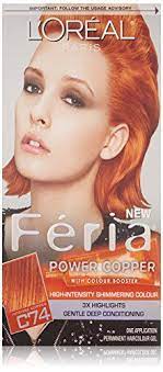 Amazon Com L Oreal Paris Feria Hair Color Power Copper Beauty Feria Hair Color Hair Color Loreal Paris
