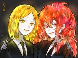 Dan dipergilirkan dengan tridor 30 wp 30 g + trisagra 30 ec 30 mlpertangki diaplikasi 1x seminggu dan jika serangan berat aplikasi 1 x 3 hari. Padparadscha And Yellow Diamond Houseki No Kuni Drawn By Kokemaru 12tama02 Danbooru