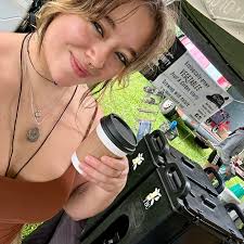 It's a cool lovely morning at the Nelson Farmers Market Cooperative! Jani  recommends a pastry from The Flour District with your TBC. "Their pastries  are too good not to get!" Need ideas