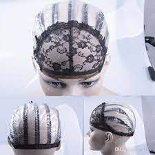Wig Cap For Making Wigs Adjustable Strap Machine Made Weaving Cap Lace Front Glueless Wig High Quality Sky Hair Pr Making Wigs Wig Caps For Making Wigs Wig Cap