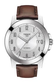 Tissot Gentleman Swissmatic Youre Going To Love This Affordable Dress Watch Mens Watches Leather Brown Leather Strap Watch Brown Leather Watch