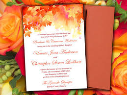 Diy Wedding Invitation Template Quot Watercolor Fall Quot Red Orange 5 X 7 Fun Wedding Invitations Wedding Invitations Diy Diy Wedding Invitations Templates