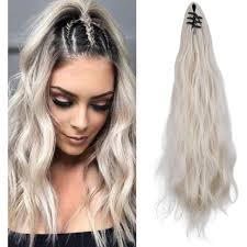 Blooming Hair 16 Claw Clip In Ponytail Ex…