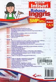 Rusdi 0 komentar bagus basuki, bahasa inggris, kelas 8, pembelajaran. Buku Rangkuman Intisari Bahasa Inggris Smp Mts Kelas 7 8 9 Bukukita