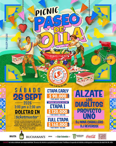 Llegó el Picnic Paseo de Olla! 🥘🎶 Este sábado 26 de septiembre vivimos  nuestra décima edición, una tarde y noche para encontrarnos alrededor de la  música, los sabores y ese espíritu de