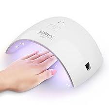 Sunuv Sun9c 24w Led Uv Nail Dryer Curing Lamp For Fingernail Toenail Gels Based Polishes Pink Nail Dryer Led Nail Lamp Uv Nails