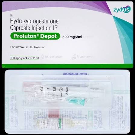 Proluton Depot 500 MG Injection 2 ML | Order Proluton Depot 500 MG Injection 2 ML Online at Truemeds