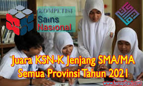 Maybe you would like to learn more about one of these? Juara Ksn K Jenjang Sma Ma Semua Provinsi Tahun 2021