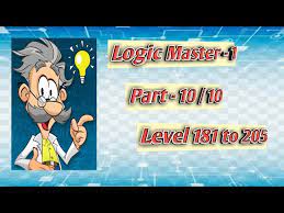 There are 3713 master level. Logic Master 1 Part 10 10 Level 181 To 205 Youtube
