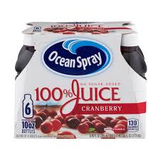 Save On Ocean Spray Cranberry 100 Juice Blend No Sugar Added 6 Pk Order Online Delivery Giant