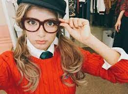 statement frames glasses geekchic グランジスタイル ローラ ファッション メガネ女子