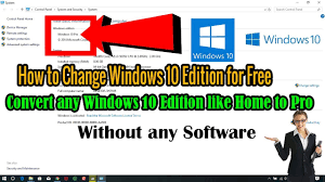How To Convert Windows 10 Home Single Language To Pro Without Losing Any Data Rj Soluition Youtube