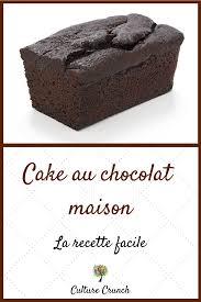 Cake Au Chocolat Maison La Recette Facile Gateau Chocolat Thermomix Recette Cake Sucre Recette Facile