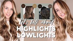 Whether your dream hair highlights are bold or subtle, you can achieve your highlighted hair look at home using a variety of tools available in our kits. Hair Color 411 My Highlights And Lowlights Secrets Kayley Melissa Youtube